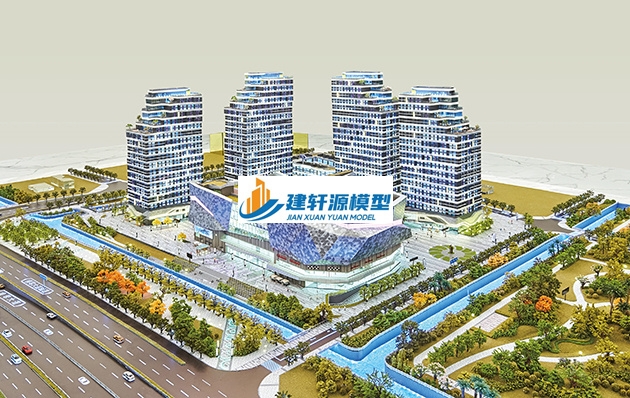 山亭智慧城模型